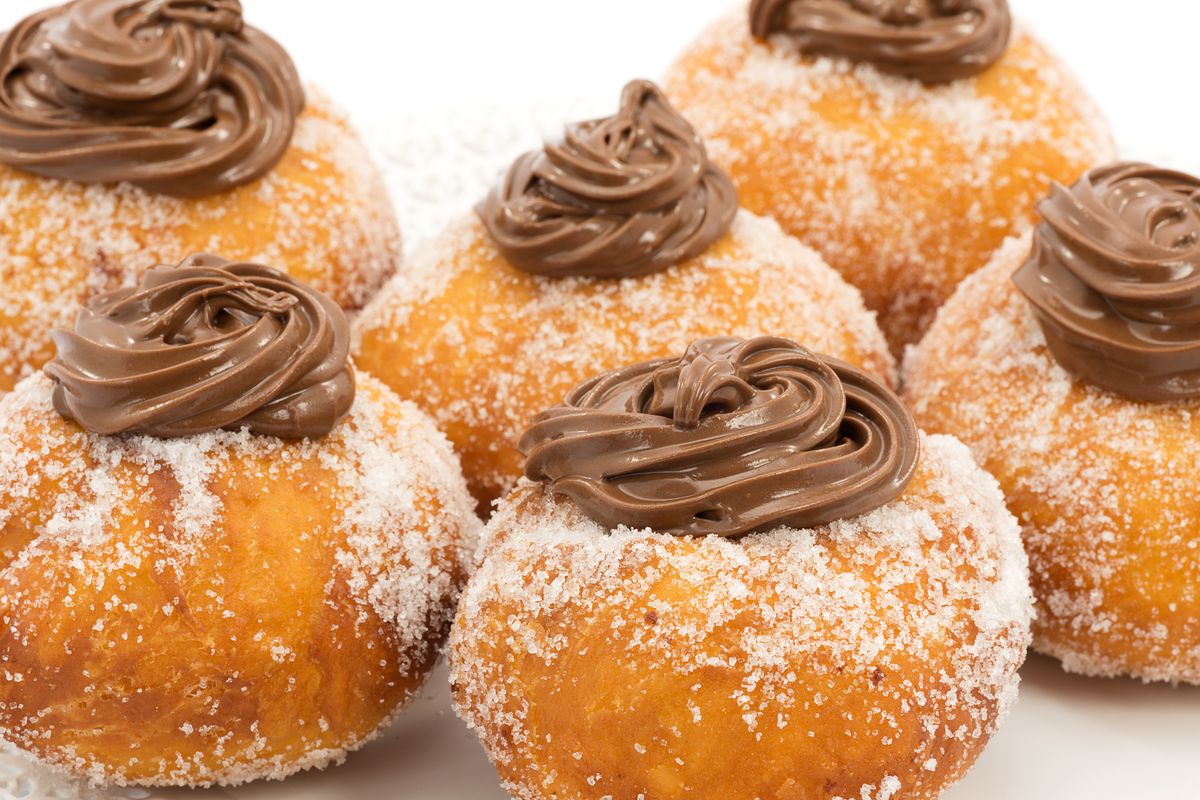 Nutella donuts without gluten