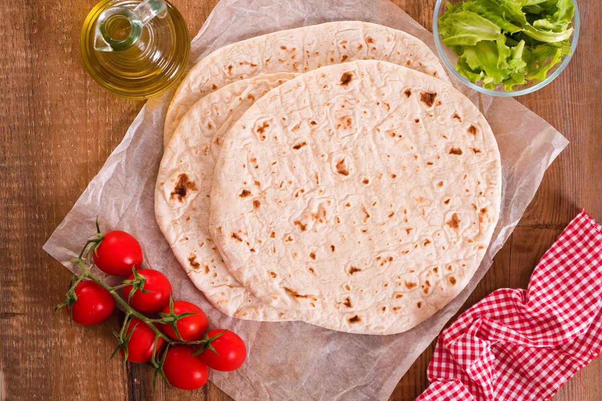 Gluten-free piadina with the Thermomix