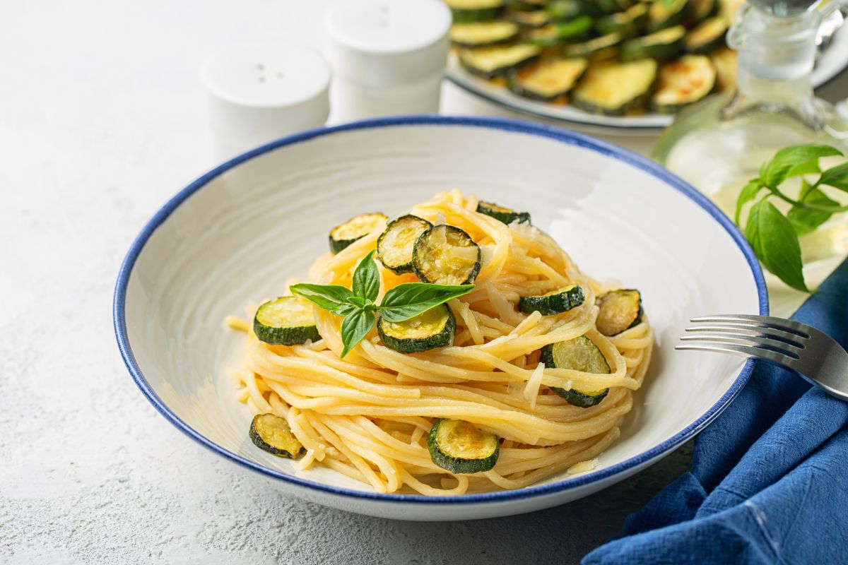 pasta with zucchini alla scapece