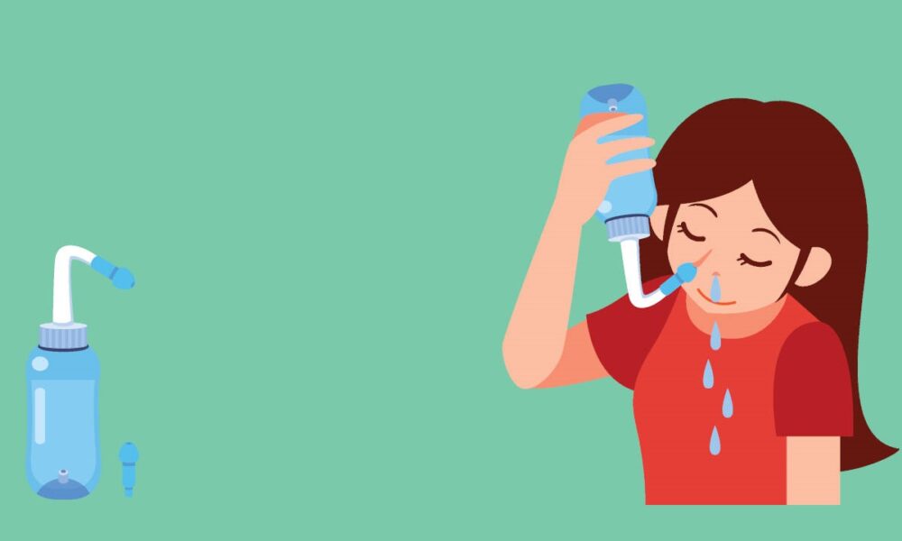Nasal shower what it is and how it works